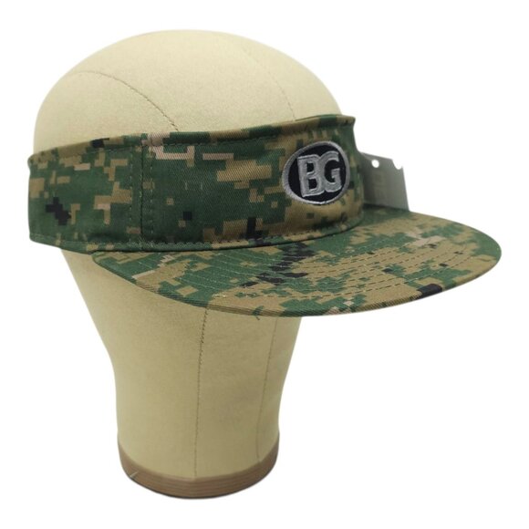 BG Camo Visor Decky Adjustable Strapback Cap Hunting Camouflage Hat 3010 NEW - Picture 3 of 13